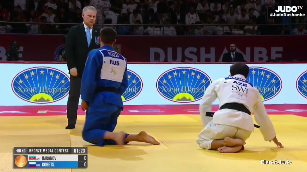 Nizami IMRANOV 🇦🇿 🆚️ German KOBETS 🇷🇺 | схватка за бронзу/-66кг | Большой Шлем Душанбе 2026