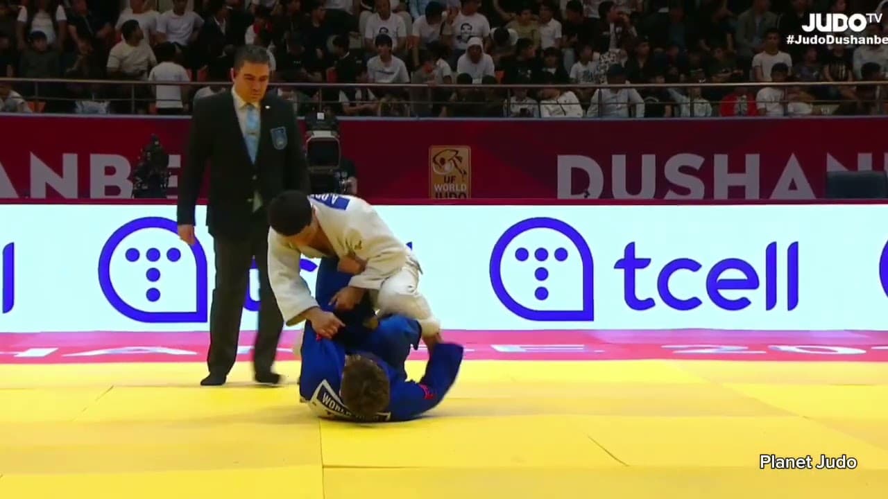 Azizbek ORTIKOV 🇺🇿 🆚️ Simon LESAUVAGE 🇨🇵 | четвертьфинал/-66кг | Большой Шлем Душанбе 2026