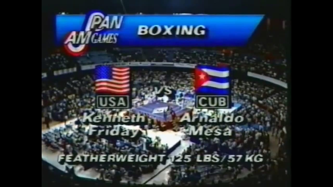 Arnaldo Mesa (CUB) vs. Kenneth Friday (USA) Pan American Games 1991 Final (57kg)