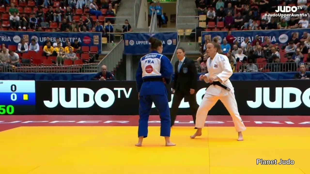 Geke VAN DEN BERG 🇳🇱 🆚️ Gaetane DEBERDT 🇨🇵  | утешительная схватка/-63кг | Гран При Австрия 2024