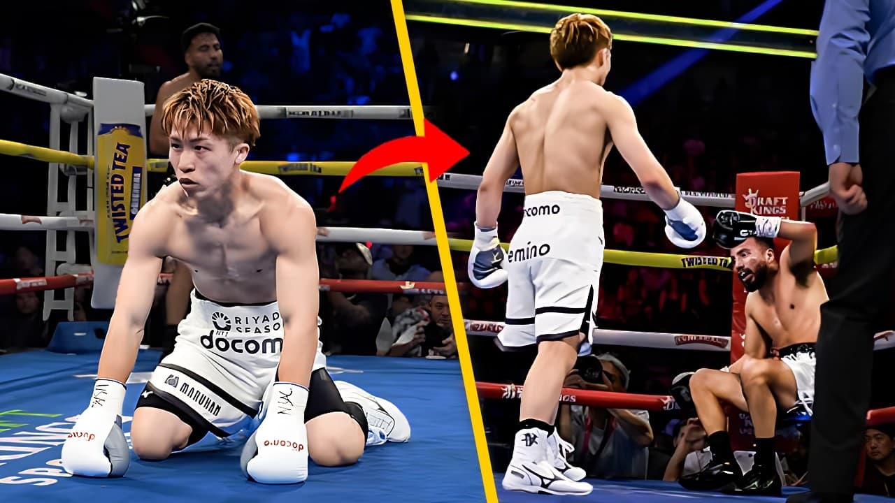 From Knocked Down To Knockout... Naoya Inoue's Greatest Comebacks!