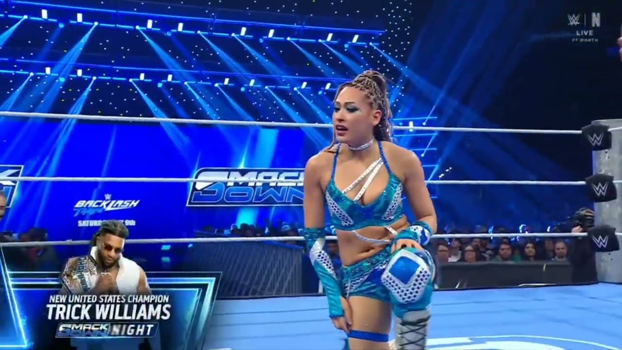 WWE SMACKDOWN GIULIA VS TIFFANY STRATTON 04/24/26