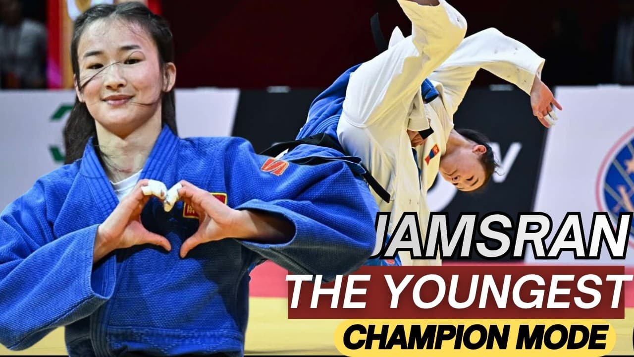 Mongolia’s Star Shines Anudari JAMSRAN Takes Gold🔥🔥 -48KG Dushanbe Grand Slam 2026