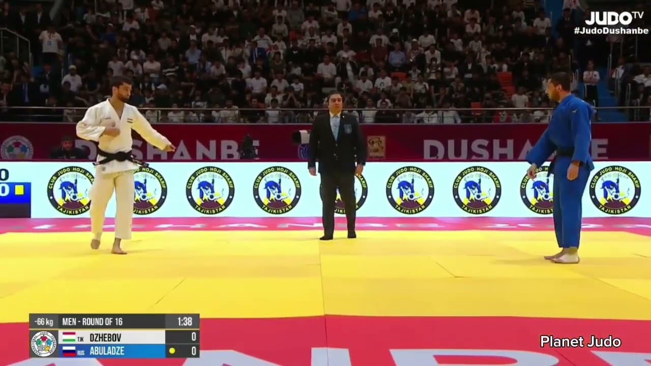 Obid DZHEBOV 🇹🇯 🆚️ Iago ABULADZE 🇷🇺 | 1/8финала/-66кг | Большой Шлем Душанбе 2026