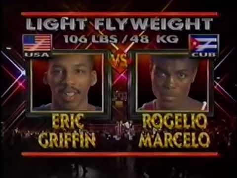 Eric Griffin (USA) vs. Rogelio Marcelo (CUB) AIBA Challenge Matches 1992 (48kg)