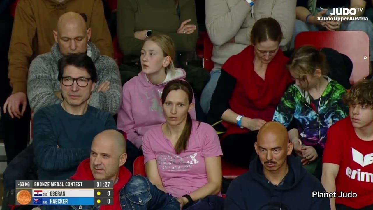 Iva OBERAN 🇭🇷 🆚️ Katharina HAECKER 🇦🇺 | схватка за бронзу/-63кг | Гран При Австрия 2024