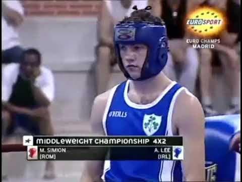 Andy Lee (IRL) vs. Marian Simion (ROU) European Union Championships 2004 Final (75kg)