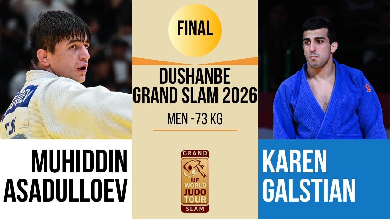 Muhiddin ASADULLOEV VS Karen GALSTIAN | DUSHANBE Grand Slam 2026 | GOLD -73 kg