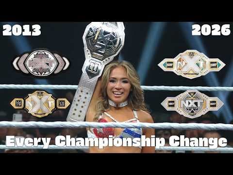 Every NXT Women's Championship Change (2013-2026)