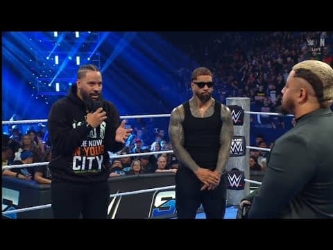 Jimmy & Jey Usos confronts Solo Sikoa _WWE Smackdown 1 May 2026