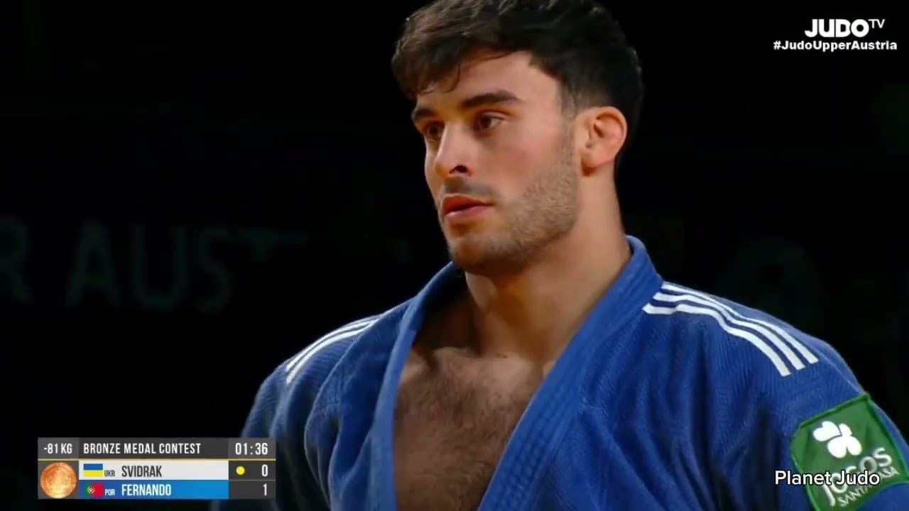 Mykhailo SVIDRAK (UKR) 🆚️ Joao FERNANDO (POR) | схватка за бронзу/-81кг | Гран При Австрия 2024
