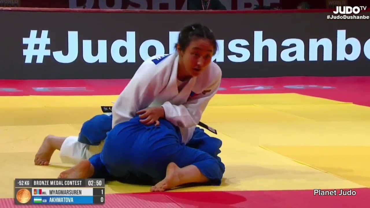 Nandin-Erdene MYAGMARSUREN 🇲🇳 🆚️ Mukhayyo AKHMATOVA 🇺🇿 | финал/-52кг | Большой Шлем Душанбе 2026