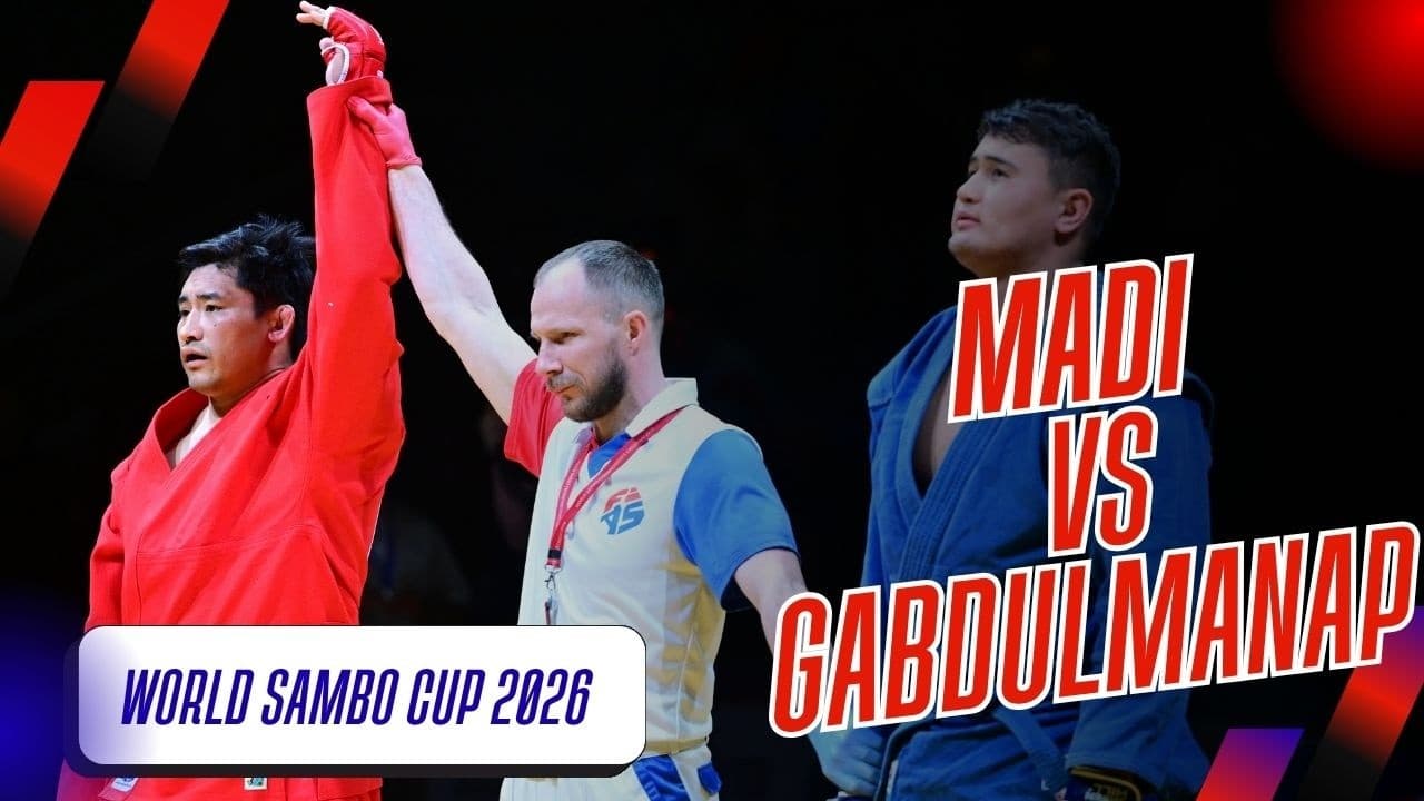 WORLD SAMBO CUP 2026: Raikhan MADI (KAZ) VS Yerassyl GABDULMANAP (KAZ)