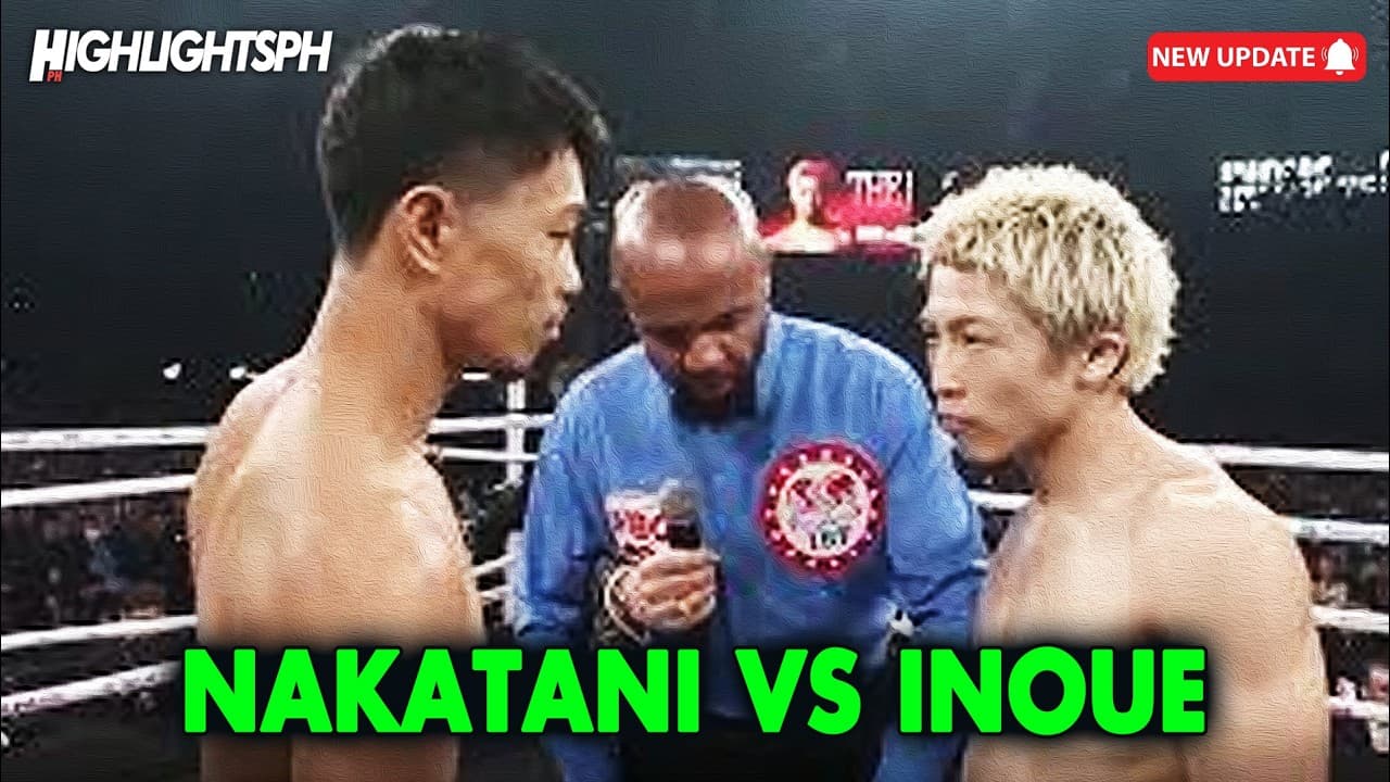 NEW FIGHT: Naoya Inoue vs Junto Nakatani 井上尚弥 vs 中谷淳斗：WBA、WBC、IBF、WBO世界スーパーバンタム級タイトルマッチ
