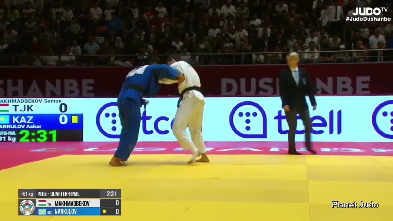 Somon MAKHMADBEKOV 🇹🇯 🆚️ Askar NARKULOV 🇰🇿 | четвертьфинал/-81кг | Большой Шлем Душанбе 2026