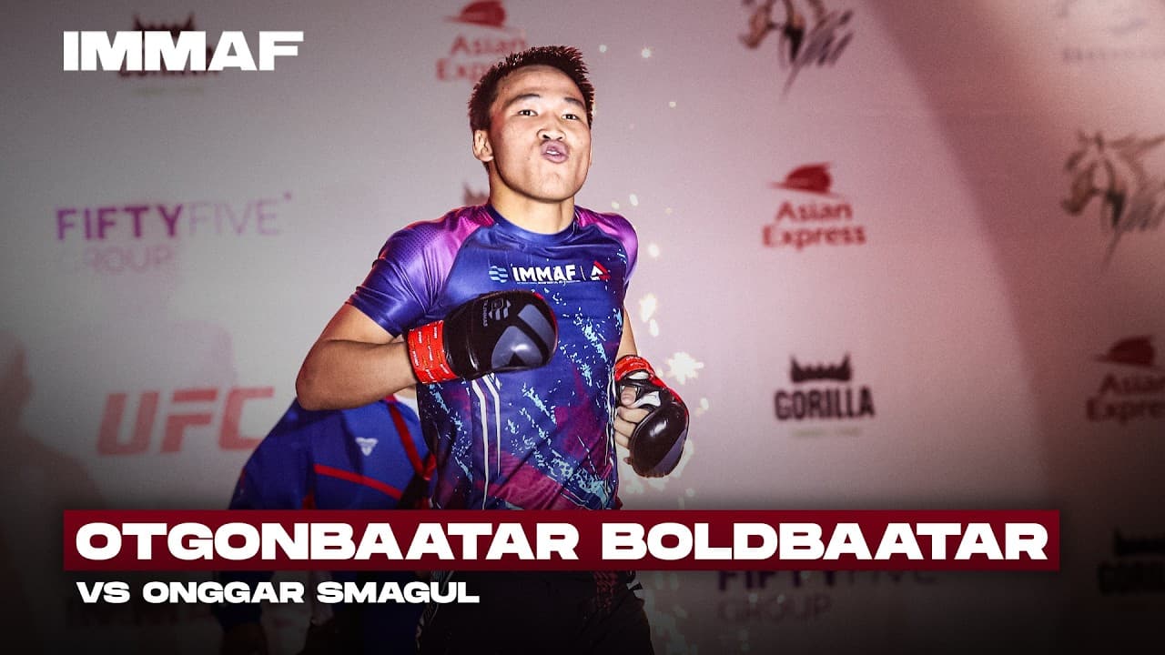 Otgonbaatar Boldbaatar vs. Onggar Smagul | FULL FIGHT | 2022 IMMAF Asian Championships