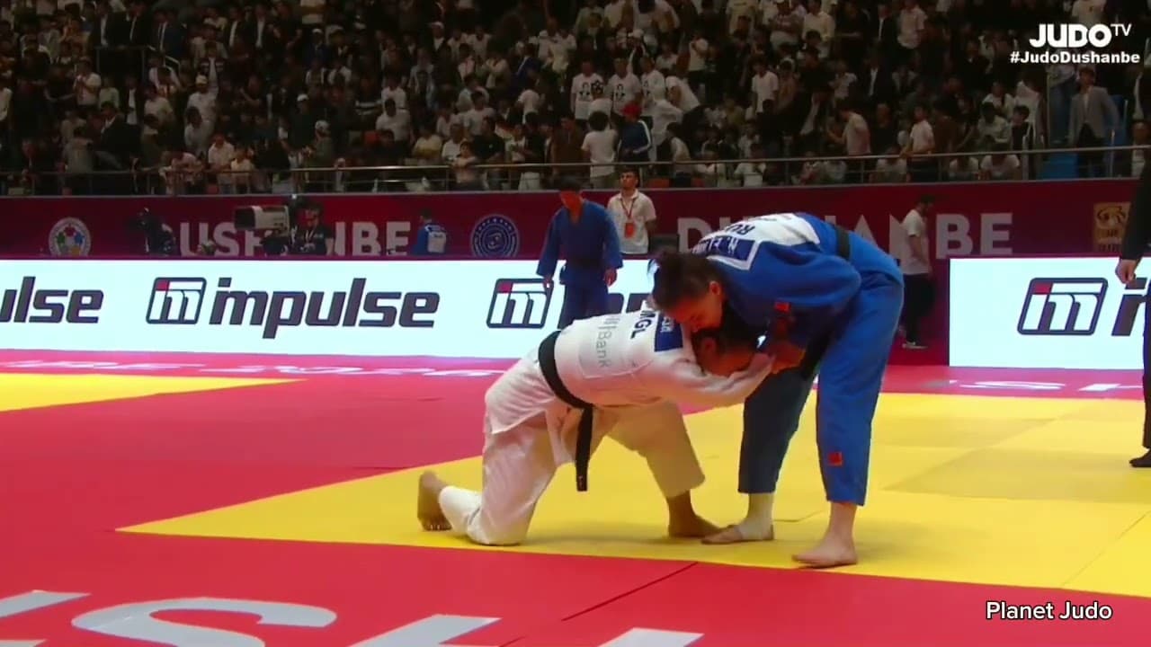 Ariunzaya TERBISH 🇲🇳 🆚️ Natalia ELKINA 🇷🇺 | полуфинал/-57кг | Большой Шлем Душанбе 2026