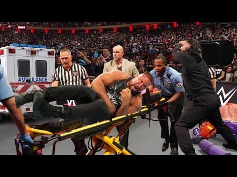 May 2, 2026 |  Seth Rollins suddenly arrives and attacks Brown Breaker to take his revenge.