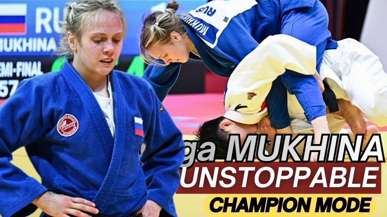 MUKHINA Olga 🥇 Gold Medal Glory | -57KG Dushanbe Grand Slam 2026