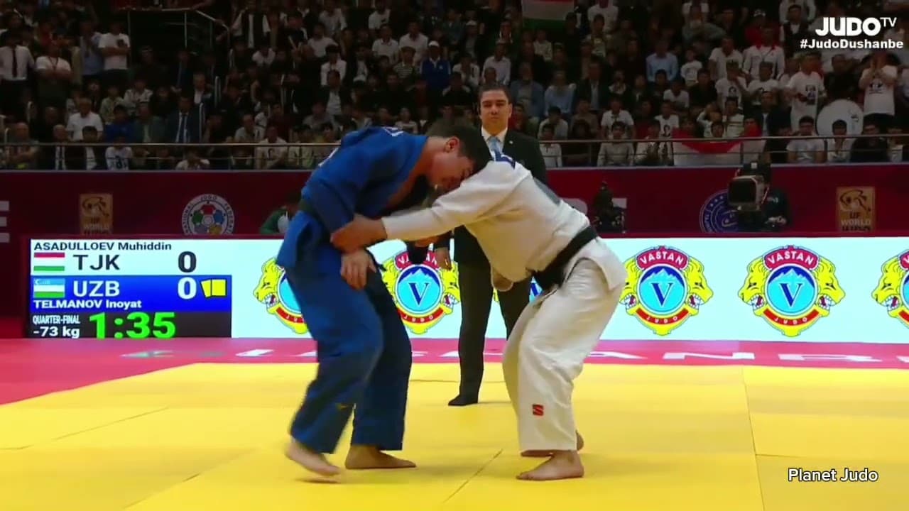 Muhiddin ASADULLOEV 🇹🇯 🆚️ Inoyat TELMANOV 🇺🇿 | четвертьфинал/-73кг | Большой Шлем Душанбе 2026