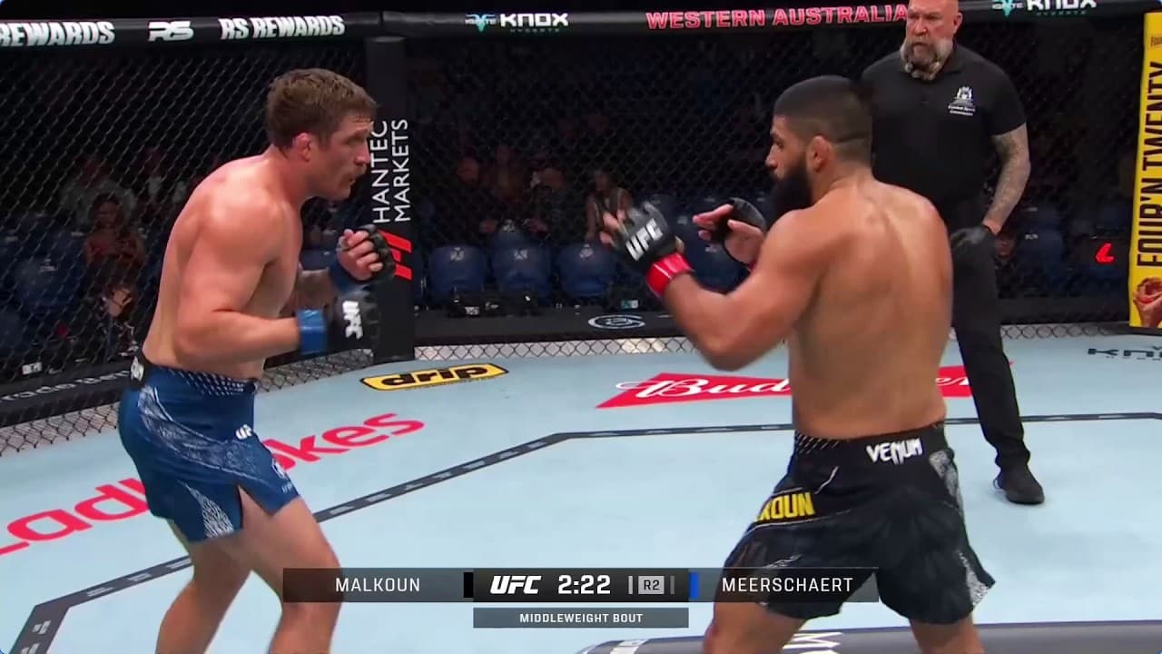 Jacob Malkoun vs Gerald Meerschaert UFC Perth Full Fight Recap