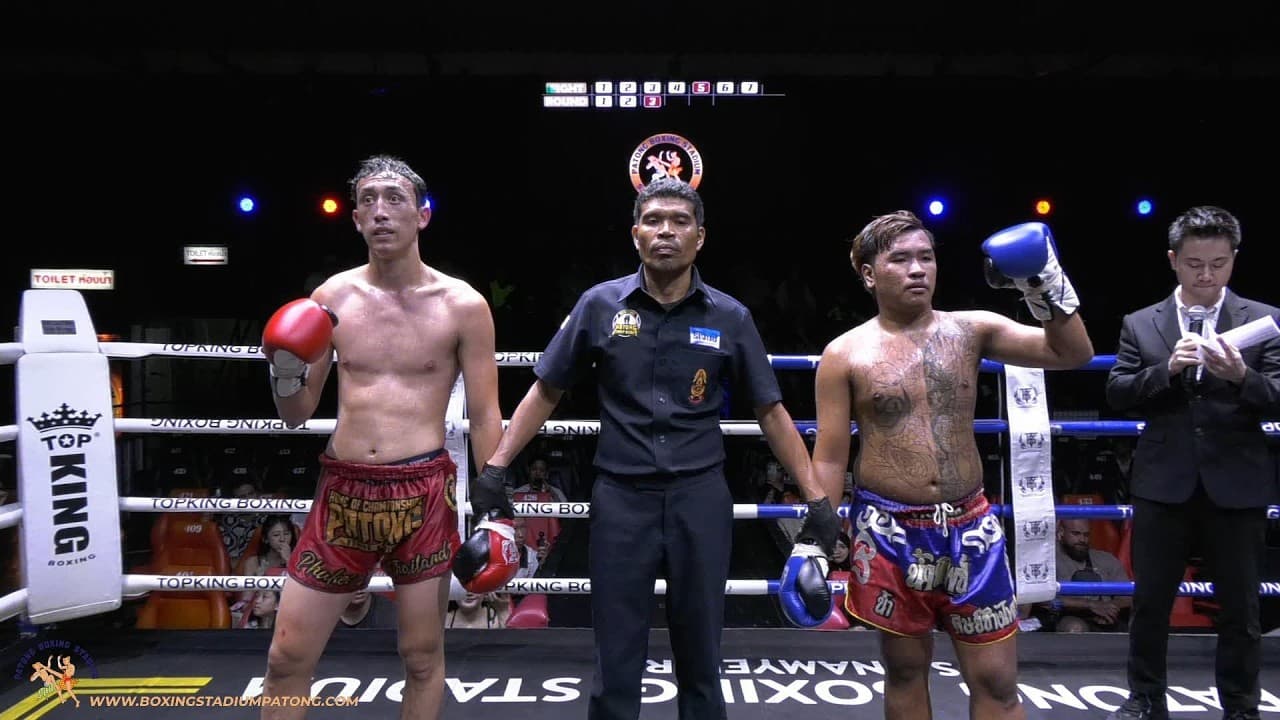 ZAREROV (PHUKET FIGHT CLUB) VS CHALONGSUEK (CRAZY MUAYTHAI)
