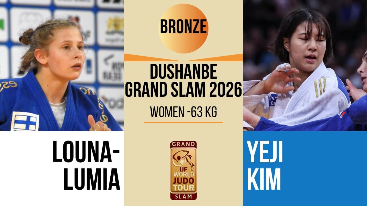 Louna-Lumia SEIKKULA VS Yeji KIM | DUSHANBE Grand Slam 2026 | BRONZE -63 kg