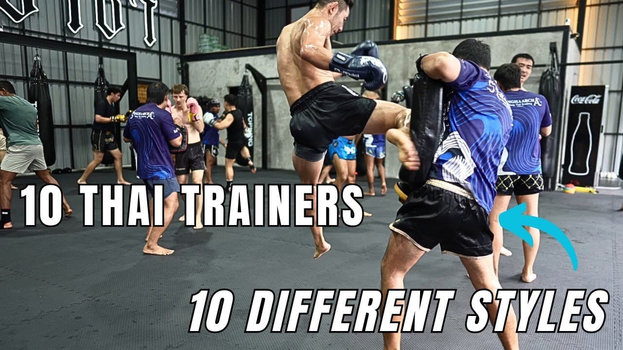 10 Thai Trainers with Diff Styles - Who is your Favourite?