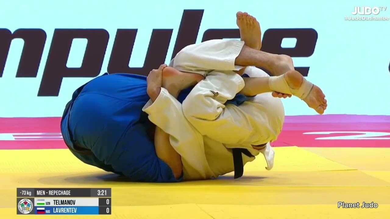 Inoyat TELMANOV 🇺🇿 🆚️ Danil LAVRENTEV 🇷🇺 | утешительная схватка/-73кг | Большой Шлем Душанбе 2026
