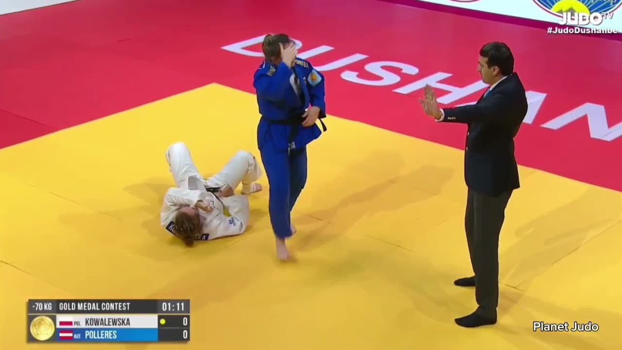 Aleksandra KOWALEWSKA 🇵🇱 🆚️ Michaela POLLERES 🇦🇹 | финал/-70кг | Большой Шлем Душанбе 2026