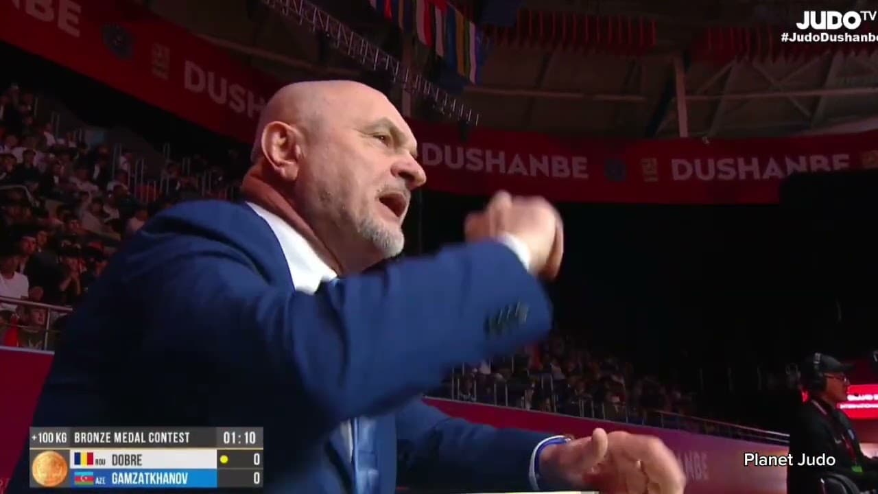 Darus DOBRE 🇷🇴 🆚️ Dzhamal GAMZATKHANOV 🇦🇿 | схватка за бронзу/+100кг | Большой Шлем Душанбе 2026