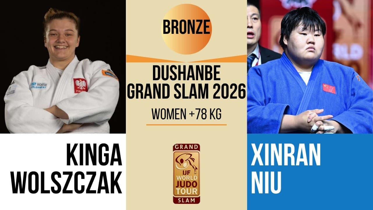 Kinga WOLSZCZAK VS Xinran NIU | DUSHANBE Grand Slam 2026 | BRONZE +78 kg