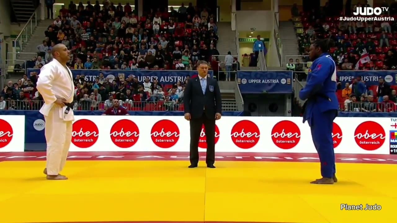 Guram TUSHISHVILI 🇬🇪 🆚️ Babacar MANE 🇬🇼 | 1/16финала/+100кг | Гран При Австрия 2024