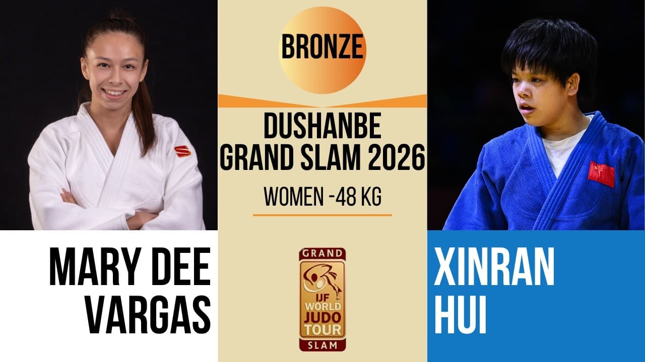 Mary Dee VARGAS LEY VS Xinran HUI | DUSHANBE Grand Slam 2026 | BRONZE -48 kg