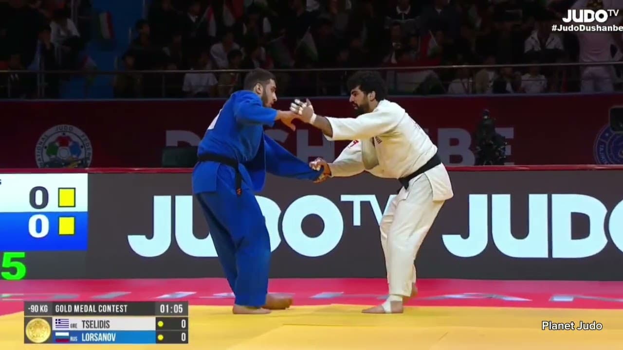 Theodoros TSELIDIS 🇬🇷 🆚️ Mansur LORSANOV 🇷🇺 | финал/-90кг | Большой Шлем Душанбе 2026