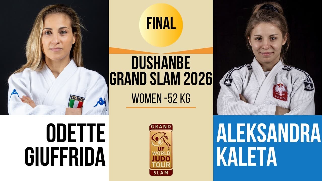 Odette GIUFFRIDA VS Aleksandra KALETA | DUSHANBE Grand Slam 2026 | GOLD -52 kg