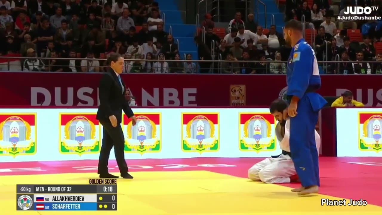 Eldar ALLAKHVERDIEV 🇷🇺 🆚️ Thomas SCHARFETTER 🇦🇹 | 1/16финала/-90кг | Большой Шлем Душанбе 2026