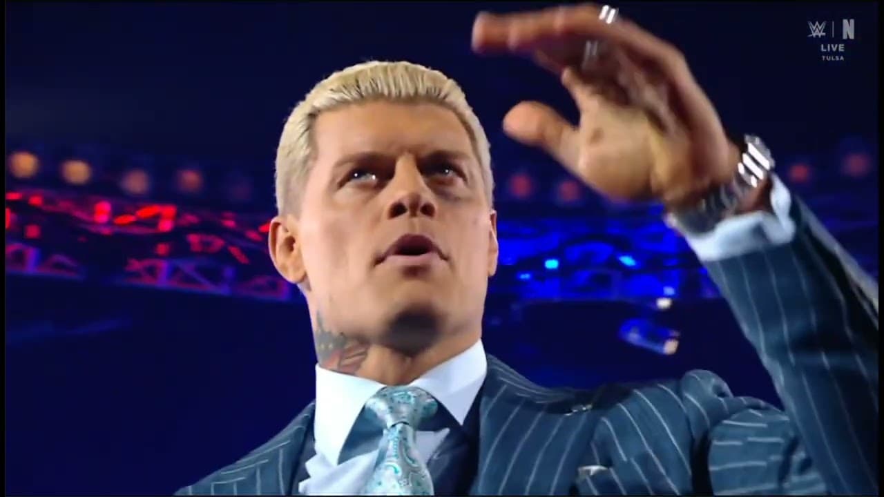 WWE SMACKDOWN CODY RHODES ENTRANCE 05/01/26