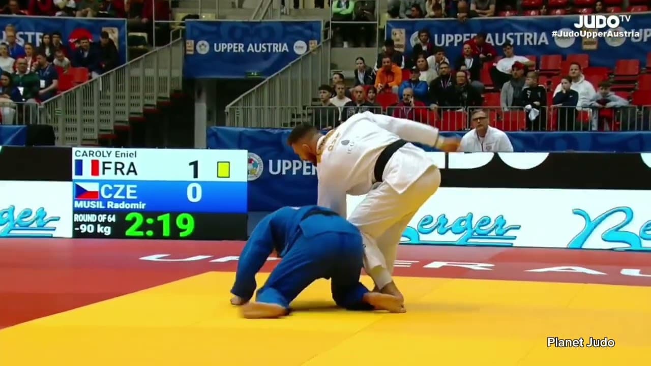 Lukas KRPALEK 🇨🇿 🆚️ Giannis ANTONIOU 🇨🇾 | 1/16финала/+100кг | Гран При Австрия 2024