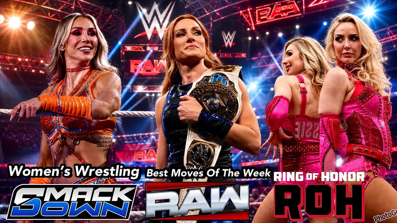 Best Women’s Wrestling Moves Of The Week : WWE & AEW | ALexaBanks.