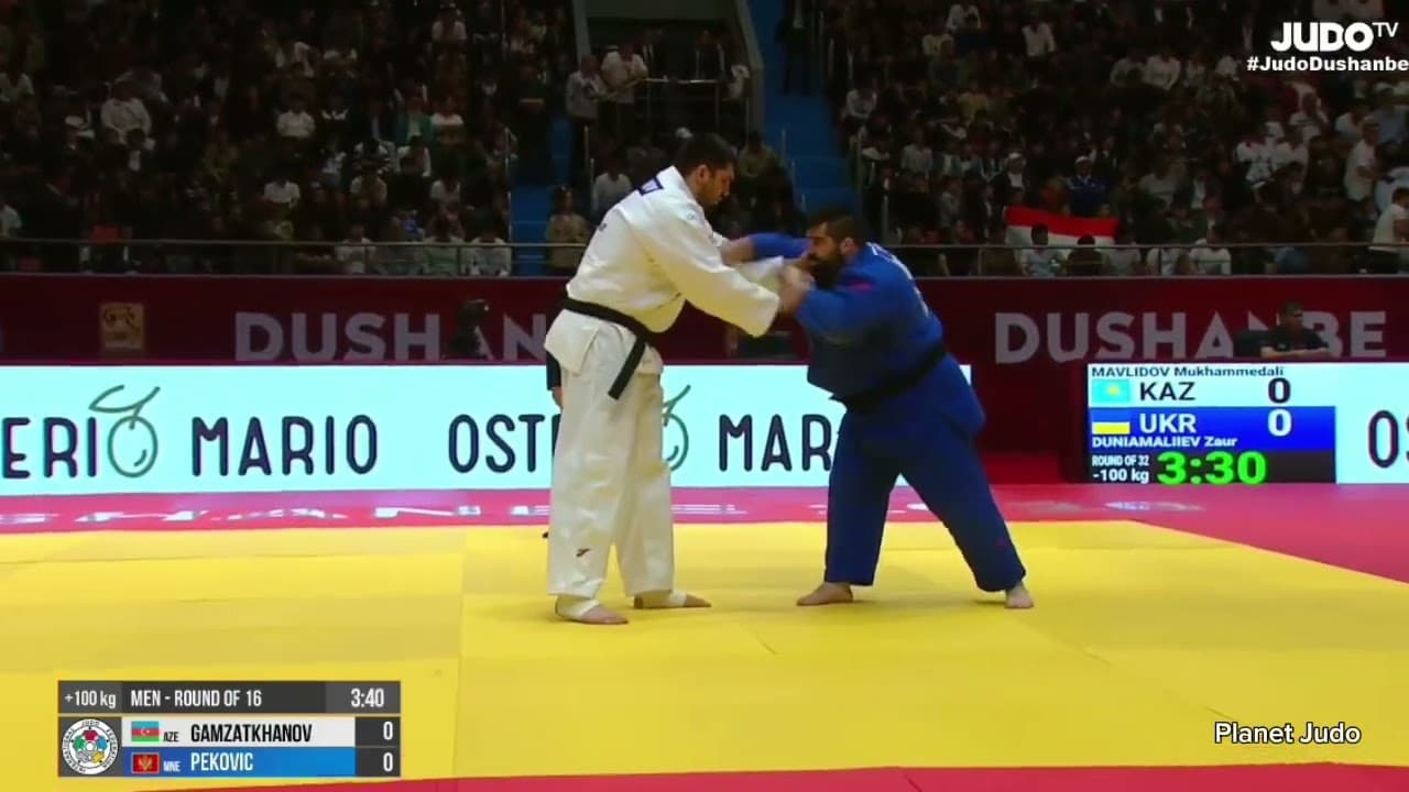 Dzhamal GAMZATKHANOV 🇦🇿 🆚️ Jovan PEKOVIC 🇲🇪 | 1/8финала/+100кг | Большой Шлем Душанбе 2026
