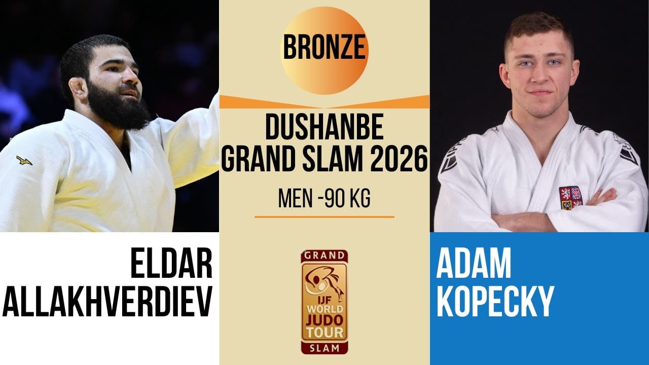 Eldar ALLAKHVERDIEV VS Adam KOPECKY | DUSHANBE Grand Slam 2026 | BRONZE -90 kg