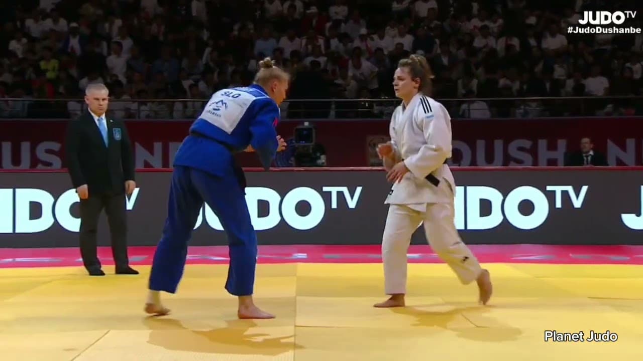Clemence EME 🇨🇵 🆚️ Nika KOREN 🇸🇮 | схватка за бронзу/-70кг | Большой Шлем Душанбе 2026