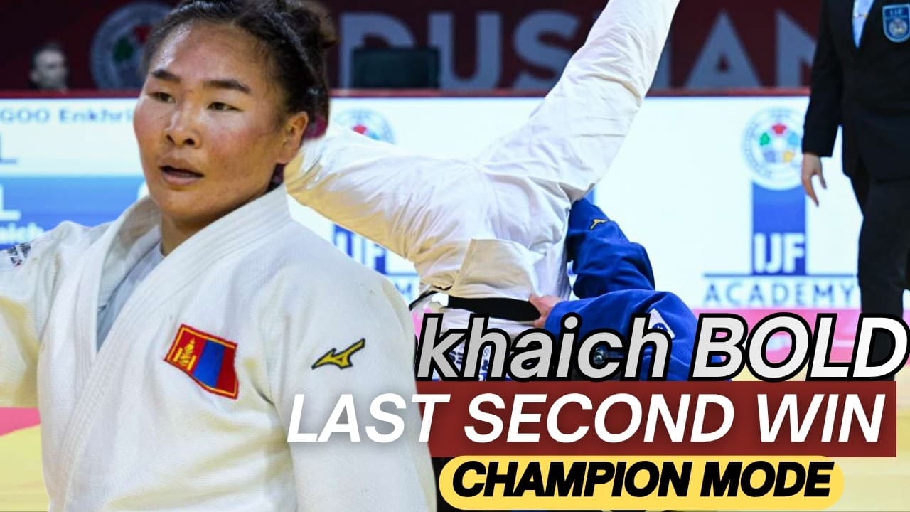 Gankhaich BOLD 🔥Gold Medalist -63KG |  Dushanbe Grand Slam 2026