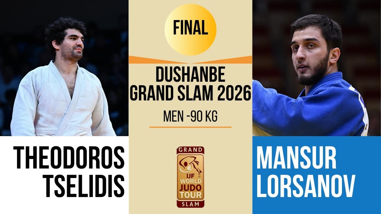 Theodoros TSELIDIS VS Mansur LORSANOV | DUSHANBE Grand Slam 2026 | GOLD -90 kg