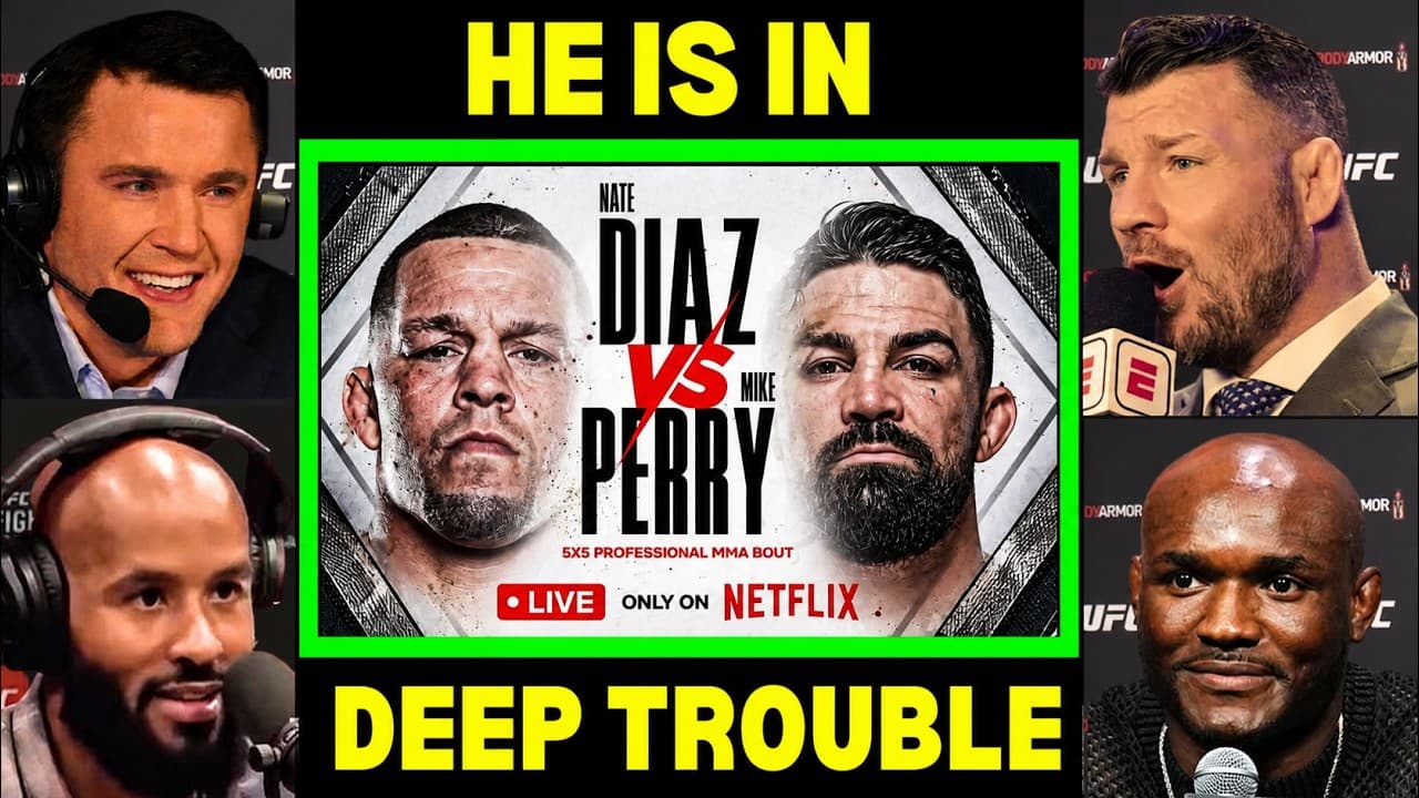 Nate Diaz vs Mike Perry Won't be Close..
