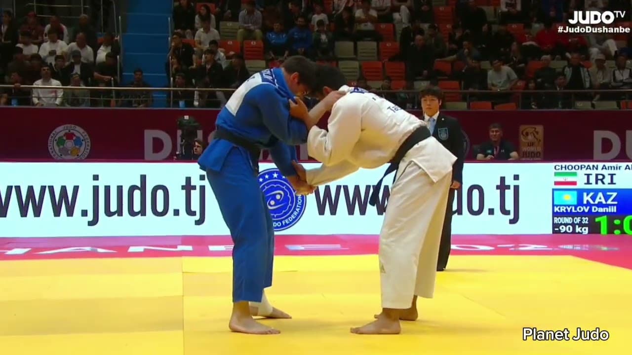 Amir Abbas CHOPAN 🇮🇷 🆚️ Daniil KRYLOV 🇰🇿 | 1/16финала/-90кг | Большой Шлем Душанбе 2026