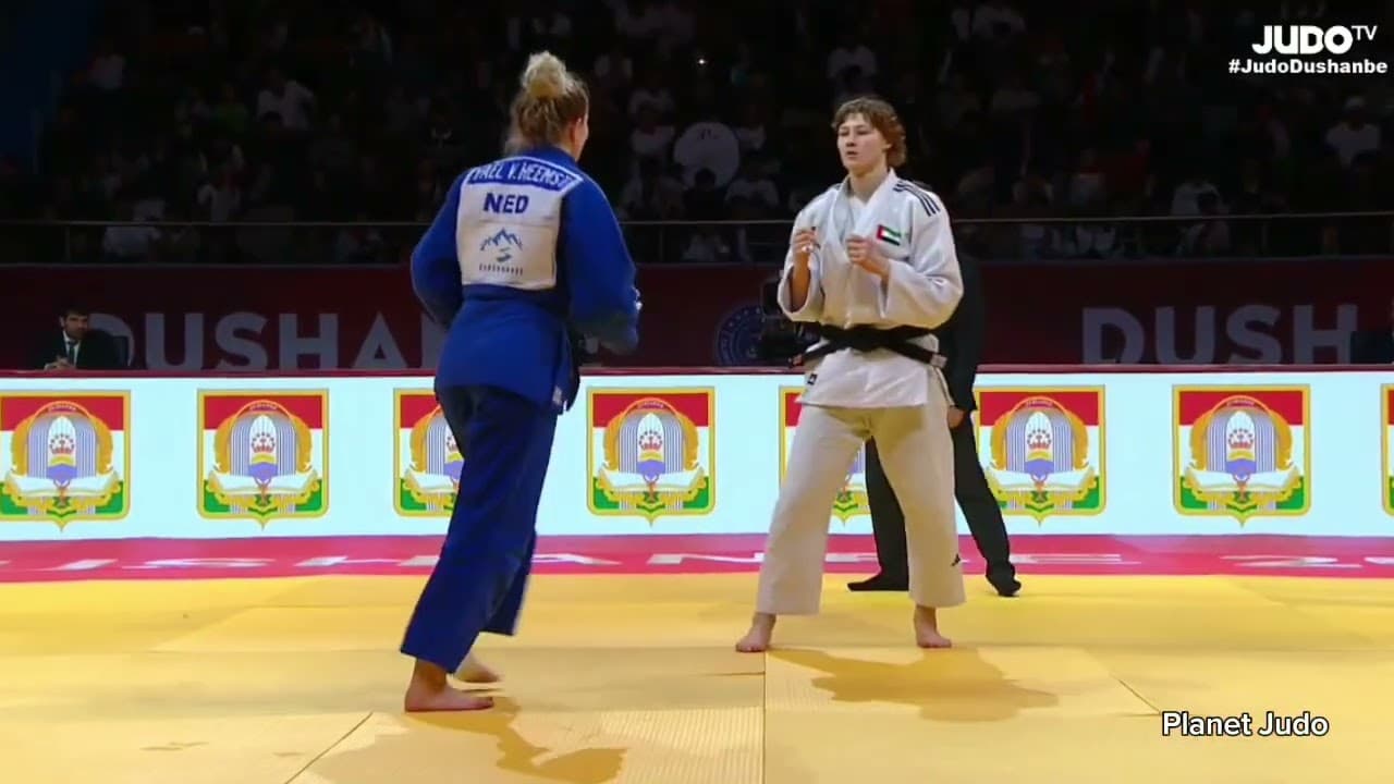 Yelyzaveta LYTVYNENKO 🇦🇪 🆚️ Yael VAN HEEMST 🇳🇱 | финал/-78кг | Большой Шлем Душанбе 2026