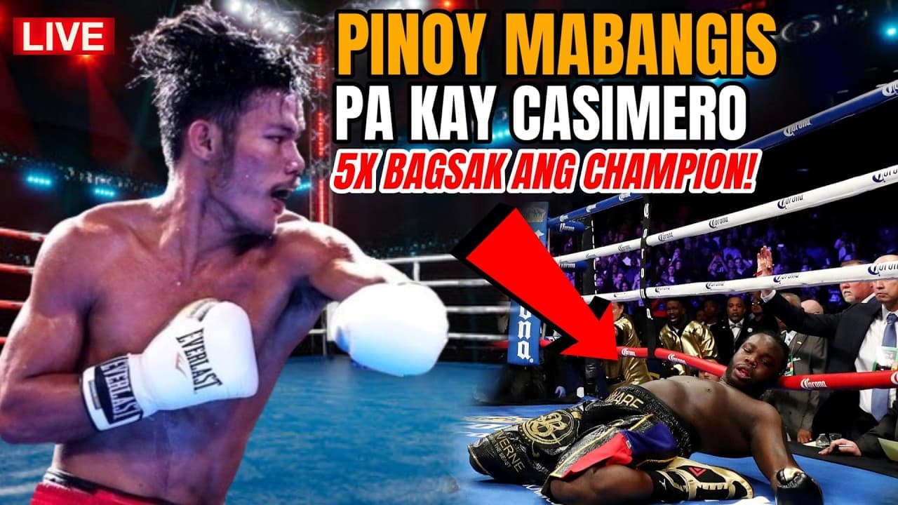 LATEST! PINOY MABANGIS PA KAY CASIMERO | 5X BAGSAK ANG CHAMPION!