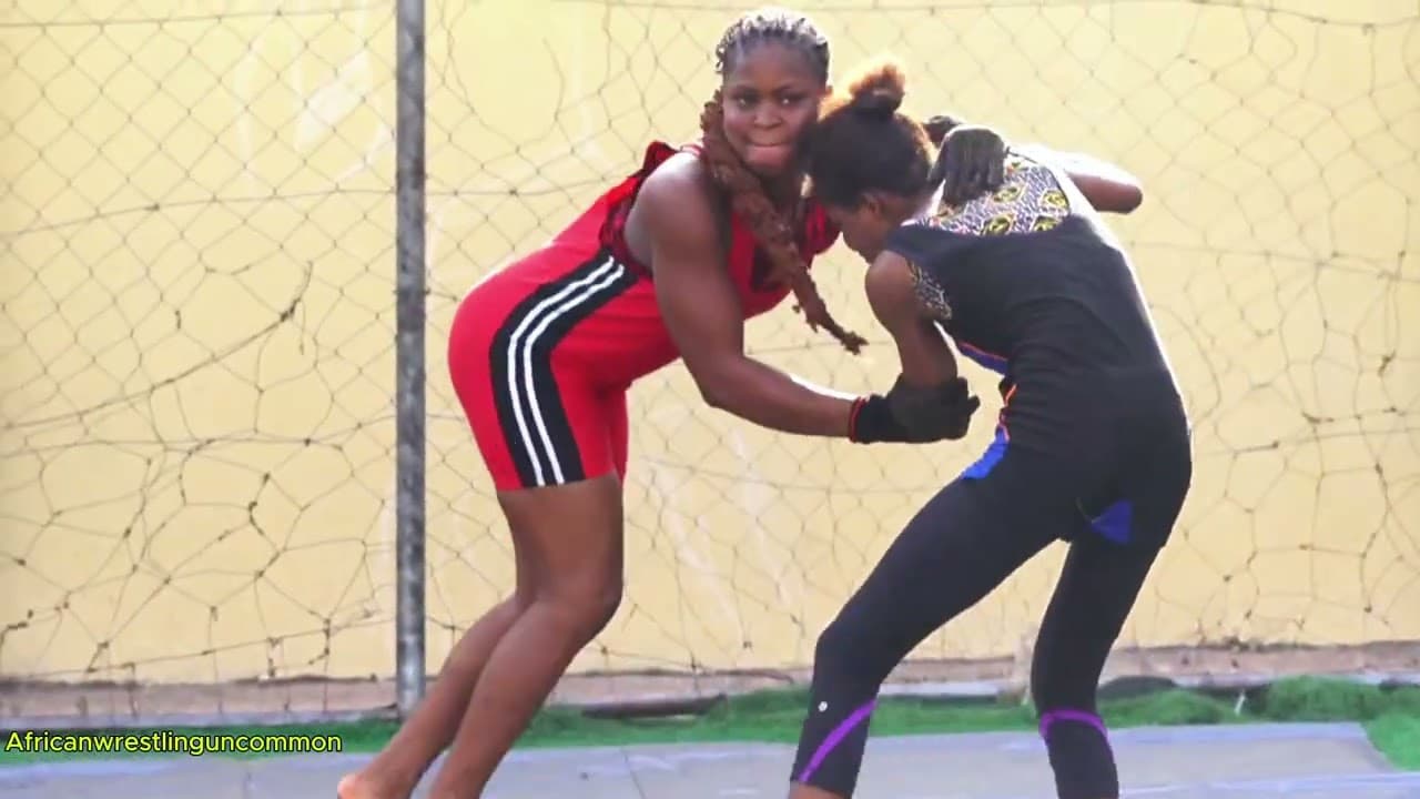 Women wrestling featuring Amaka vs Nwadi
